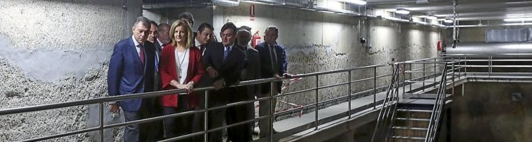 Inauguran el tanque de tormentas de Tomares en Sevilla con una inversión de casi 5 M€