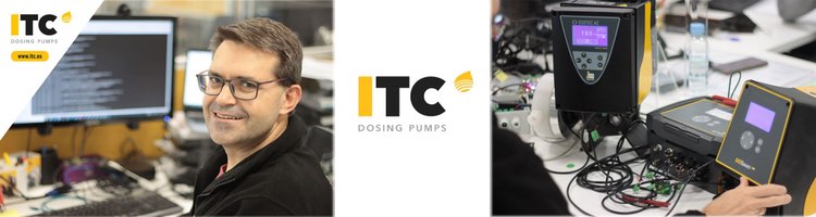 Actualización de las bombas de Control Avanzado de ITC Dosing Pumps