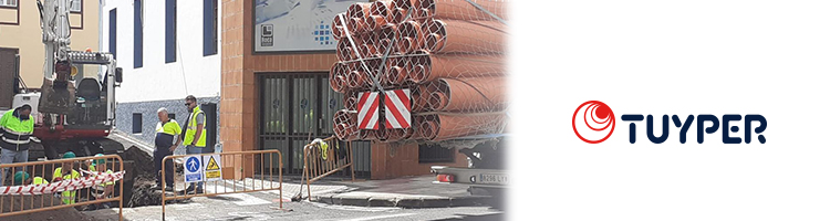En marcha el proyecto para renovar la red de saneamiento en el casco urbano del municipio de La Guancha en Tenerife
