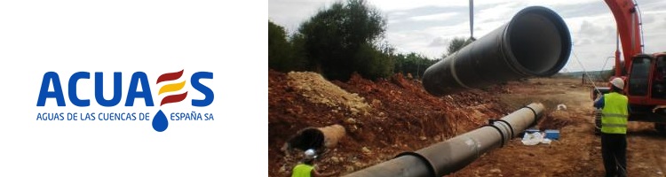 Acuaes recibe 46 ofertas para la ejecución de un tramo de las obras de mejora del abastecimiento al Plan Écija en Sevilla licitadas por 17 millones de euros