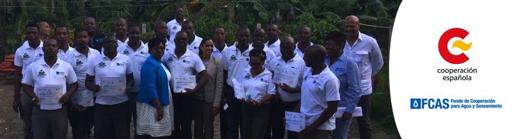 La Cooperación Española subvenciona la formación de técnicos haitianos del sector del agua y el saneamiento