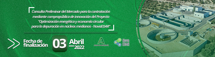 Participa en la Consulta Preliminar para la Contratación de Compra Pública de Innovación del “Proyecto NovaEDAR” de la Junta de Andalucía