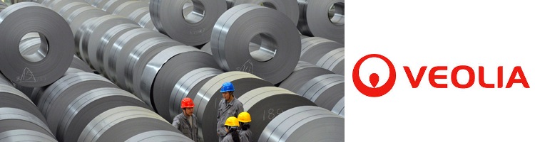 El mayor fabricante de acero en China elige a Veolia para el tratamiento de sus aguas industriales en Tangshan, por 390 millones de euros