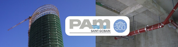 Instalan tuberías de fundición de Saint-Gobain Pam España para la evacuación de las aguas residuales de la torre César Pelli de Sevilla