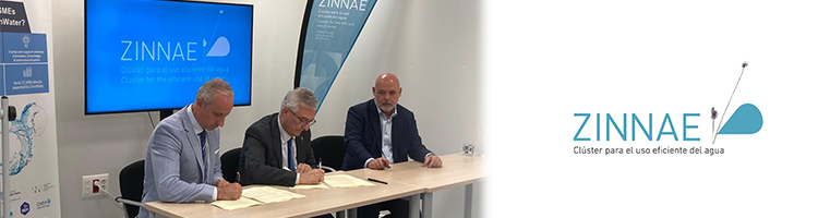 El Instituto Aragonés del Agua y ZINNAE firman un acuerdo que permitirá la búsqueda de soluciones innovadoras en los municipios aragoneses