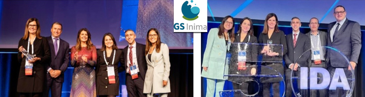 GS Inima galardonada con el premio “Best Private Company Global” de la International Desalination Association