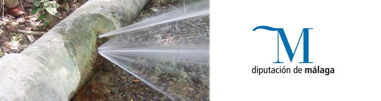 La Diputación de Málaga realizará un estudio para la detección de fugas en la red de agua potable de 77 municipios