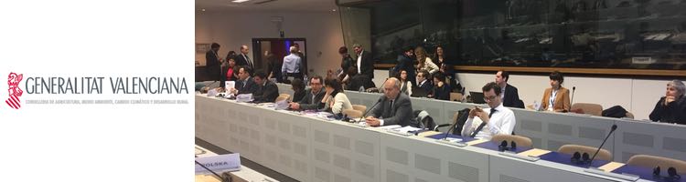 La Generalitat Valenciana interviene en una reunión de la CE de expertos sobre normativa de aguas regeneradas