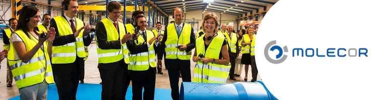 La Ministra de Agricultura, Alimentación y Medio Ambiente inaugura la nueva fábrica de Molecor