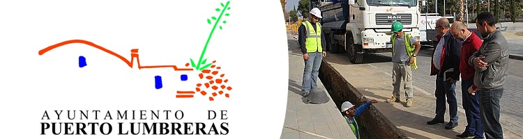 Puerto Lumbreras en Murcia pone en marcha actuaciones de renovación de la red de saneamiento en diversas zonas del municipio