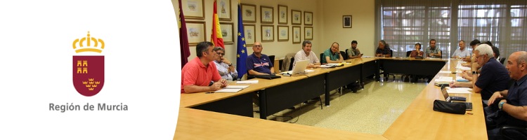 Murcia presenta a técnicos y científicos el humedal que eliminará los nitratos que se vierten al Mar Menor