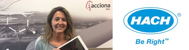 Ganadora del iPad sorteado por Hach® durante las Jornadas de AEAS