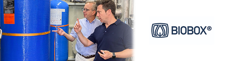 El CEO de Aqua Metrology Systems (AMS) visita las instalaciones de BIOBOX en España