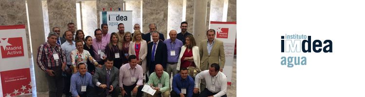 Una delegación de alcaldes de Colombia visita el IMDEA Agua