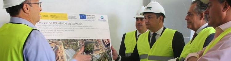 La CH del Guadalquivir finaliza la obra civil del tanque de tormentas de Tomares en Sevilla tras inversión de casi 5 millones