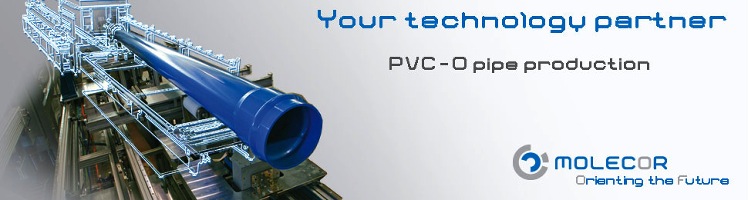 MOLECOR revoluciona el mercado de tuberías de PVC-O gracias a su novedoso sistema de unión