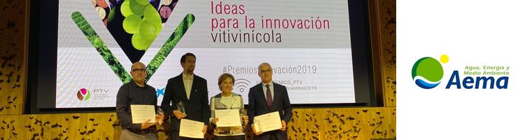 AEMA, galardonada con el 1er premio de innovación de la Plataforma Tecnológica del Vino (PTV)