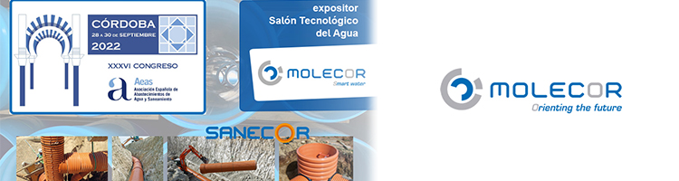 Molecor estará presente en el Salón Tecnológico del Agua del XXXVI Congreso de AEAS en Córdoba