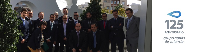 El Grupo Aguas de Valencia presenta su modelo de eficiencia a una delegación de la NWC Saudí