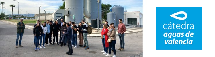 La Cátedra Aguas de Valencia acerca la gestión de plantas innovadoras de tratamiento de aguas a los estudiantes de la UPV