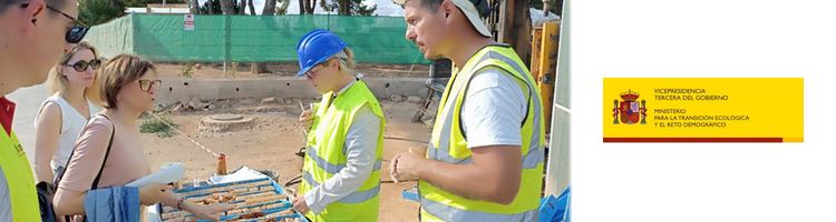 El MITECO comienza los sondeos en La Hita para conocer la capacidad natural de fijación de nitratos de los humedales costeros del Mar Menor