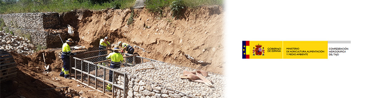 La CH del Tajo finaliza las actuaciones en el arroyo Salchicha para recuperar la capacidad hidráulica de su cauce y disminuir el riesgo de inundación