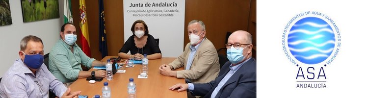 ASA expone ante la Junta de Andalucía áreas estratégicas para la gestión sostenible del agua urbana