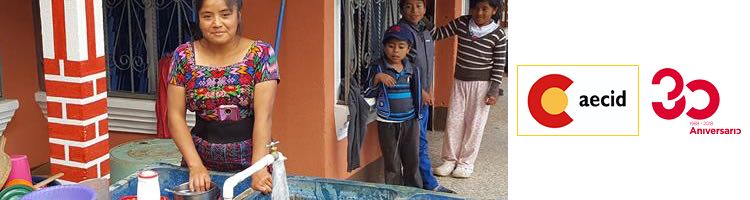 España apoya la a viabilidad del sistema de agua potable de Ciudad de Guatemala
