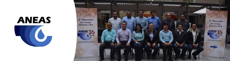 La Asociación Nacional de Empresas de Agua y Saneamiento de México organiza su 6ª reunión de Consejo Directivo