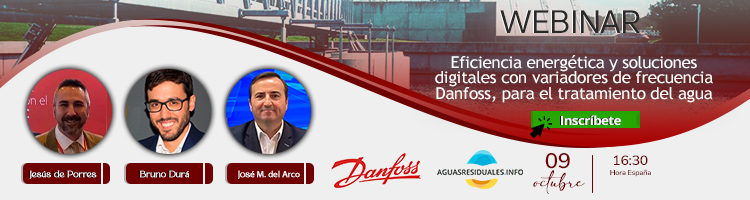 Inscríbete a la Webinar "Eficiencia energética y soluciones digitales con variadores de frecuencia Danfoss, para el tratamiento del agua"