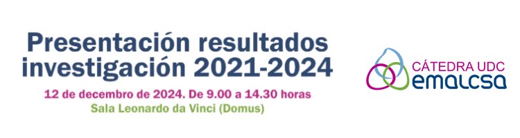 La Cátedra Emalcsa-UDC presenta los resultados de las investigaciones que ha llevado a cabo entre 2021 y 2024