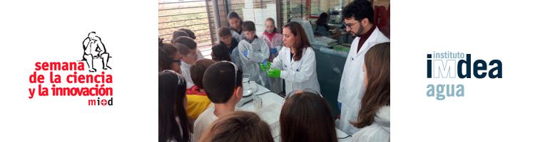 IMDEA Agua organiza seis actividades en la Semana de la Ciencia y la Innovación de Madrid