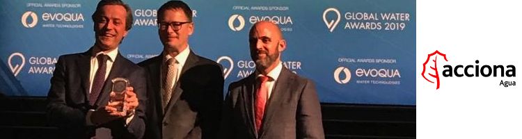 ACCIONA Agua gana, por tercera vez, el premio Global Water Intelligence a la Mejor Empresa de Desalación