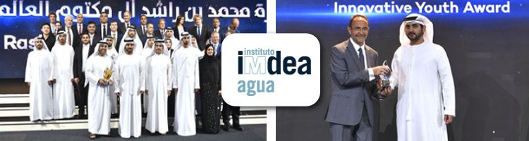 Investigadores del IMDEA Agua galardonados en el MBR Global Water Awards en Dubai