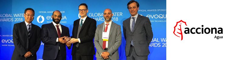 ACCIONA Agua, reconocida con dos "Distiction Awards" en los Premios Global Water Intelligence