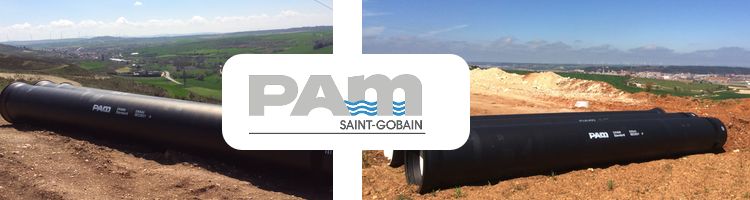 SAINT-GOBAIN PAM mejora el anillo de abastecimiento a la zona burgalesa de Cortes