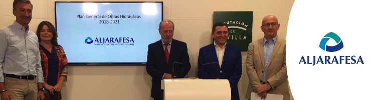 Aljarafesa invierte casi 12 M€ en mejorar las infraestructuras hidráulicas de 18 municipios del aljarafe sevillano