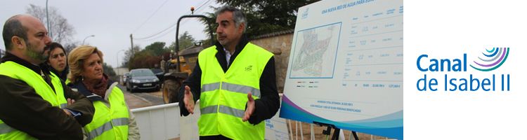 Canal de Isabel II inicia las obras de la nueva red de abastecimiento de agua potable de EUROVILLAS con 27 M€ de inversión