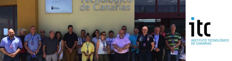 El Comité de Empresa Europeo de Suez Environnement visita las instalaciones del ITC en Canarias