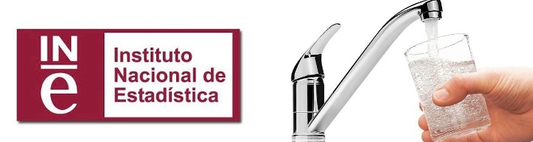 El INE publica la "Estadística de Suministro y Saneamiento del Agua" de 2014