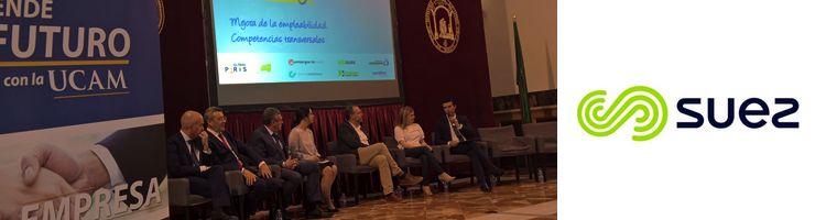 SUEZ comparte su experiencia en Murcia con la comunidad universitaria en el Job Day 2018
