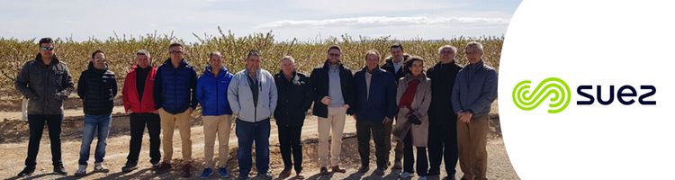SUEZ se reúne con agricultores de Zaragoza para conocer mejor el rendimiento de sus cultivos