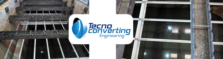 TecnoConverting realiza la sustitución de lamelares colapsados en varios decantadores de una planta de Andalucía