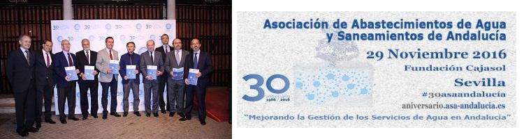 ASA Andalucía conmemora su trigésimo aniversario en una jornada de análisis sobre la realidad y retos del sector del agua