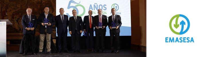 EMASESA celebra sus 50 años con un homenaje a varios personajes vinculados al sector del agua