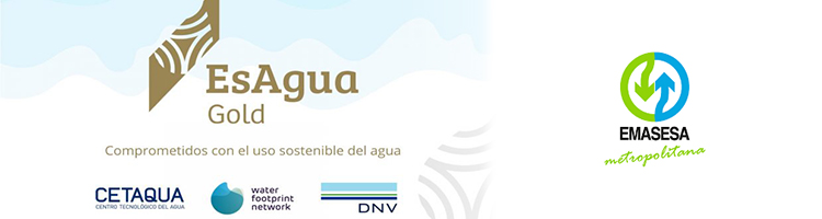 EMASESA es reconocida en la categoría EsAgua Gold por su compromiso con la sostenibilidad y el cálculo de la huella hídrica