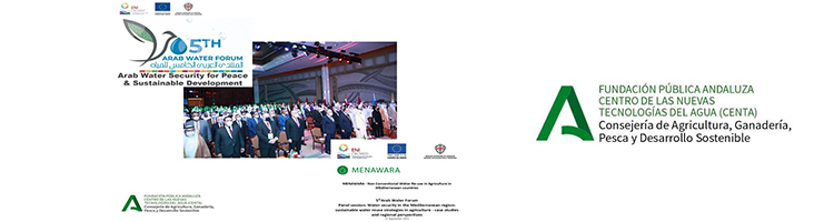 La Fundación CENTA participa en el 5º Foro Árabe del Agua, de la mano del proyecto MENAWARA