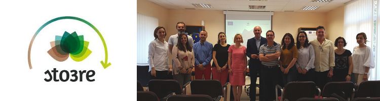 Los socios del proyecto europeo LIFE STO3RE muestran sus avances en la planta piloto de la EDAR de Totana en Murcia