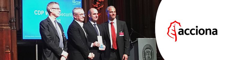 ACCIONA galardonada en los “CDP Europe Awards” por su gestión sostenible del agua
