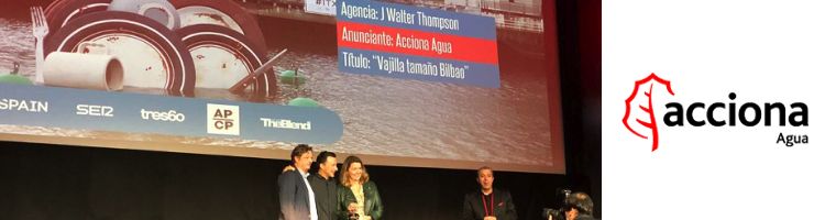 La campaña Cierra el grifo de ACCIONA Agua reconocida como la Mejor Campaña Exterior del 2017